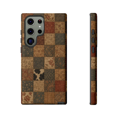 Rustic Patchwork Tough Case