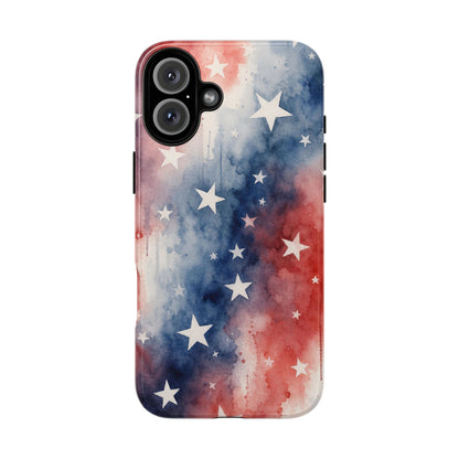 Patriotic Watercolor Tough Case