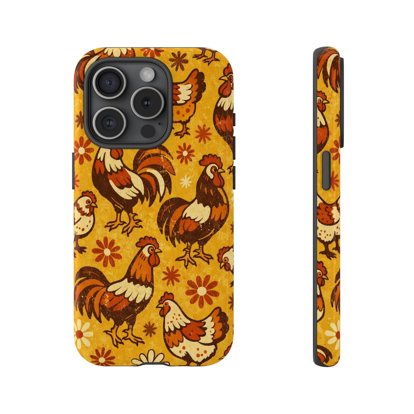 Retro Chickens Tough Case