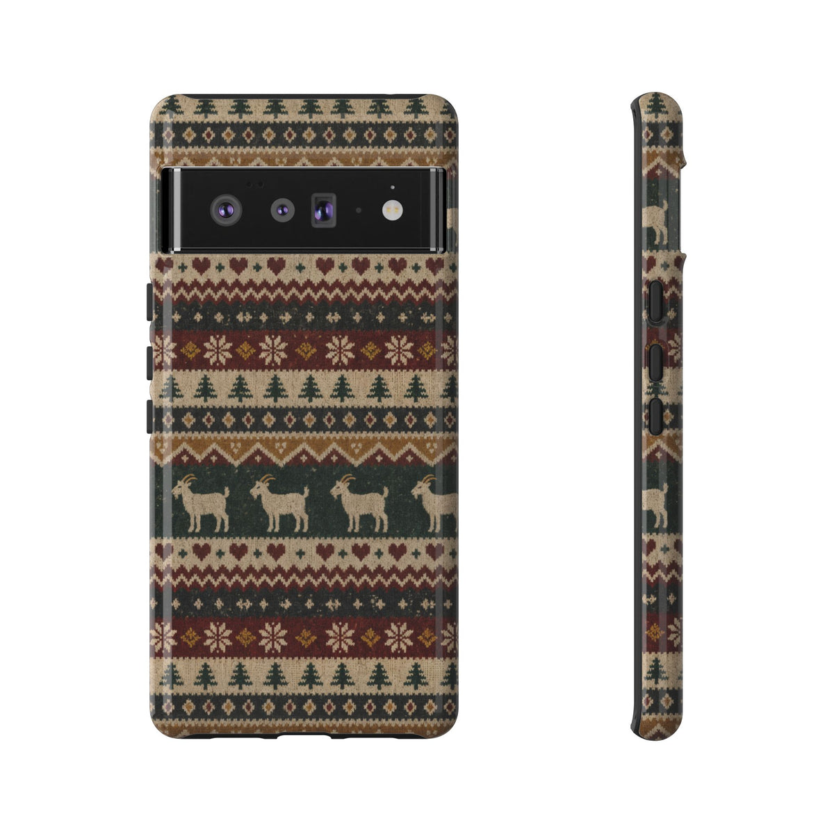 Fair Isle Goats Tough Case