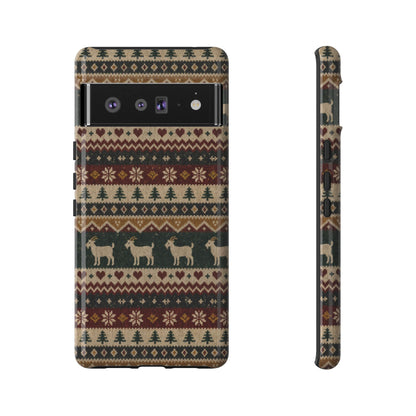 Fair Isle Goats Tough Case