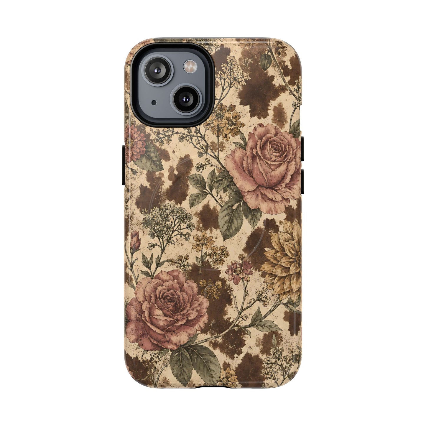 Cowhide Garden Magnetic Case