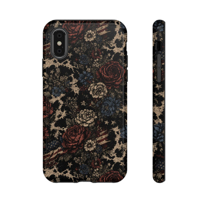 USA Cowhide Bloom Tough Case