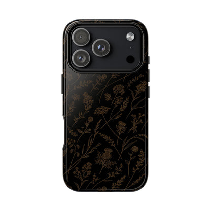 Gold Wildflowers Tough Case
