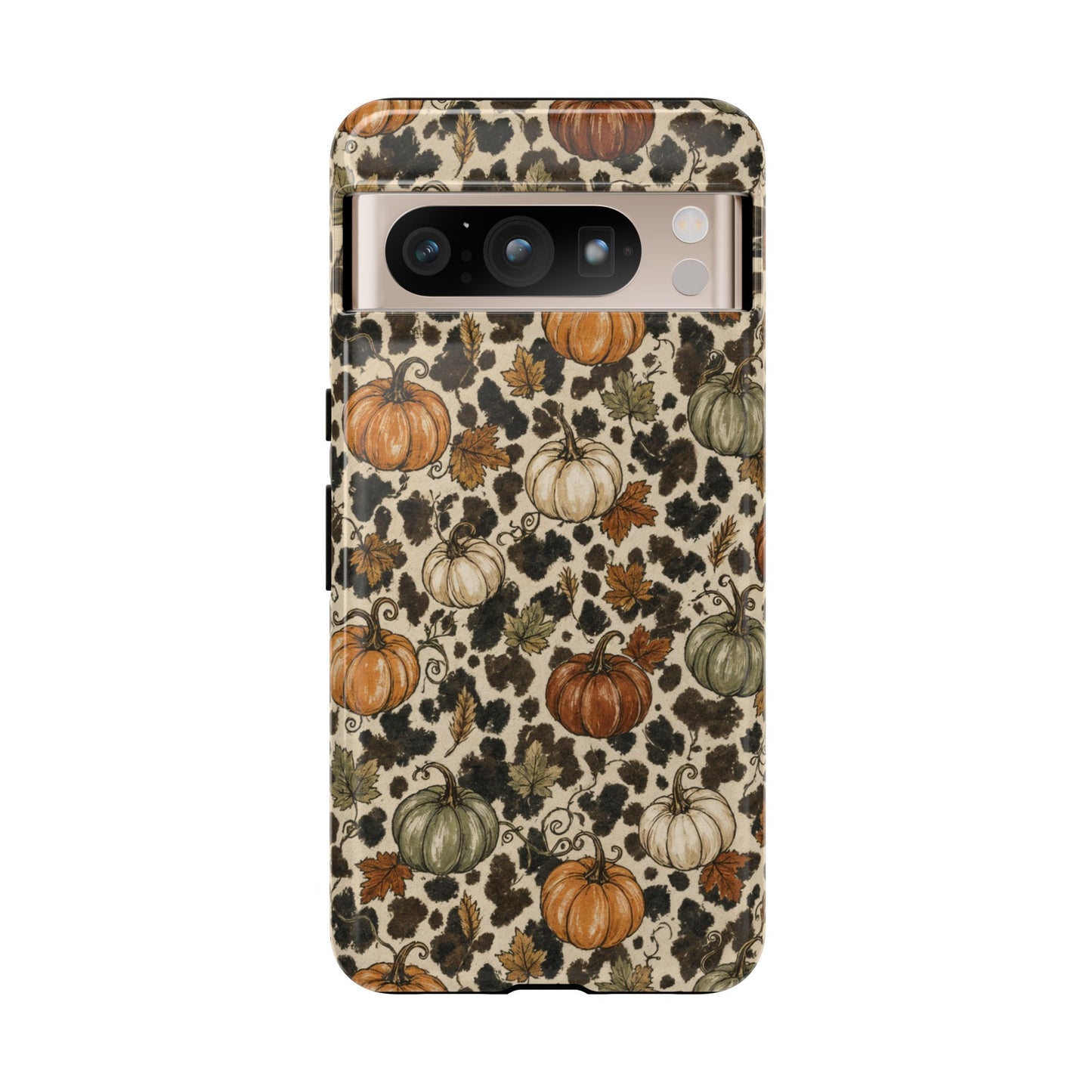 Cowhide Pumpkin Patch Tough Case