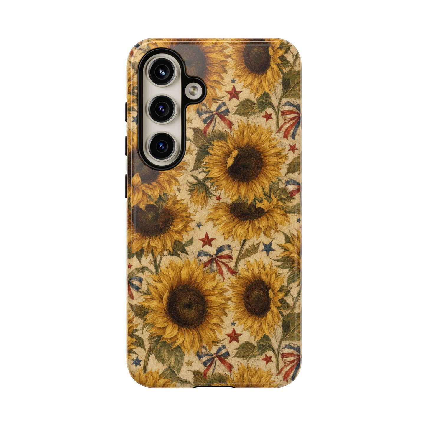 Patriotic Sunflowers Tough Case