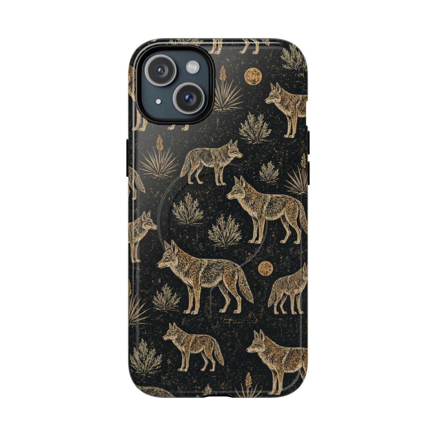 Moonlit Coyote Magnetic Case