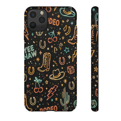 Retro Neon Rodeo Tough Case