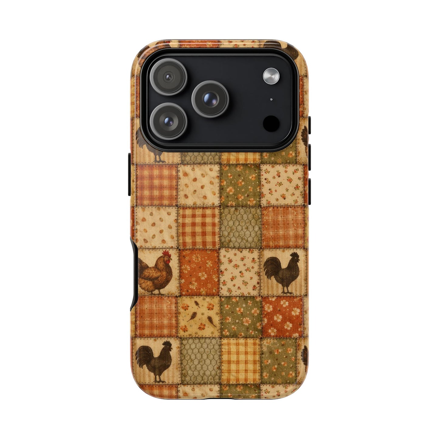 Chickens Patchwork Tough Case