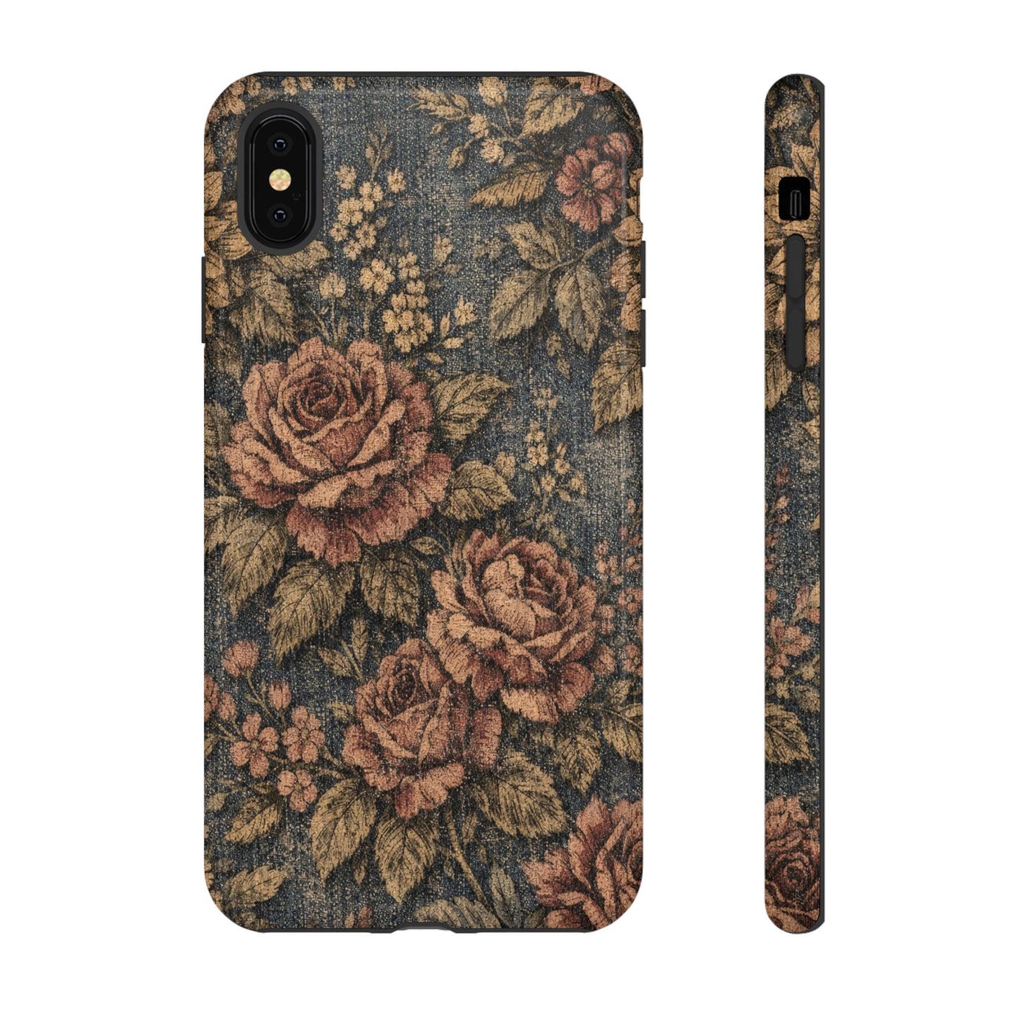 Denim Blooms Tough Case