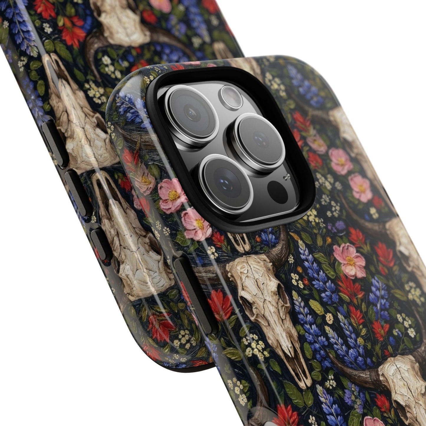 Floral Skull Tough Case