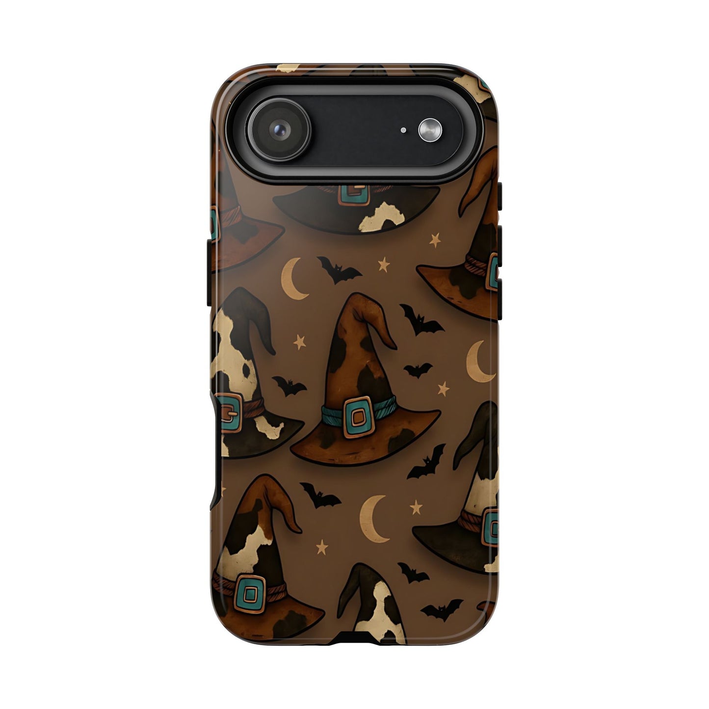 Cowhide Witch Hats Tough Phone Case