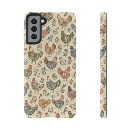 Calico Hens Tough Case
