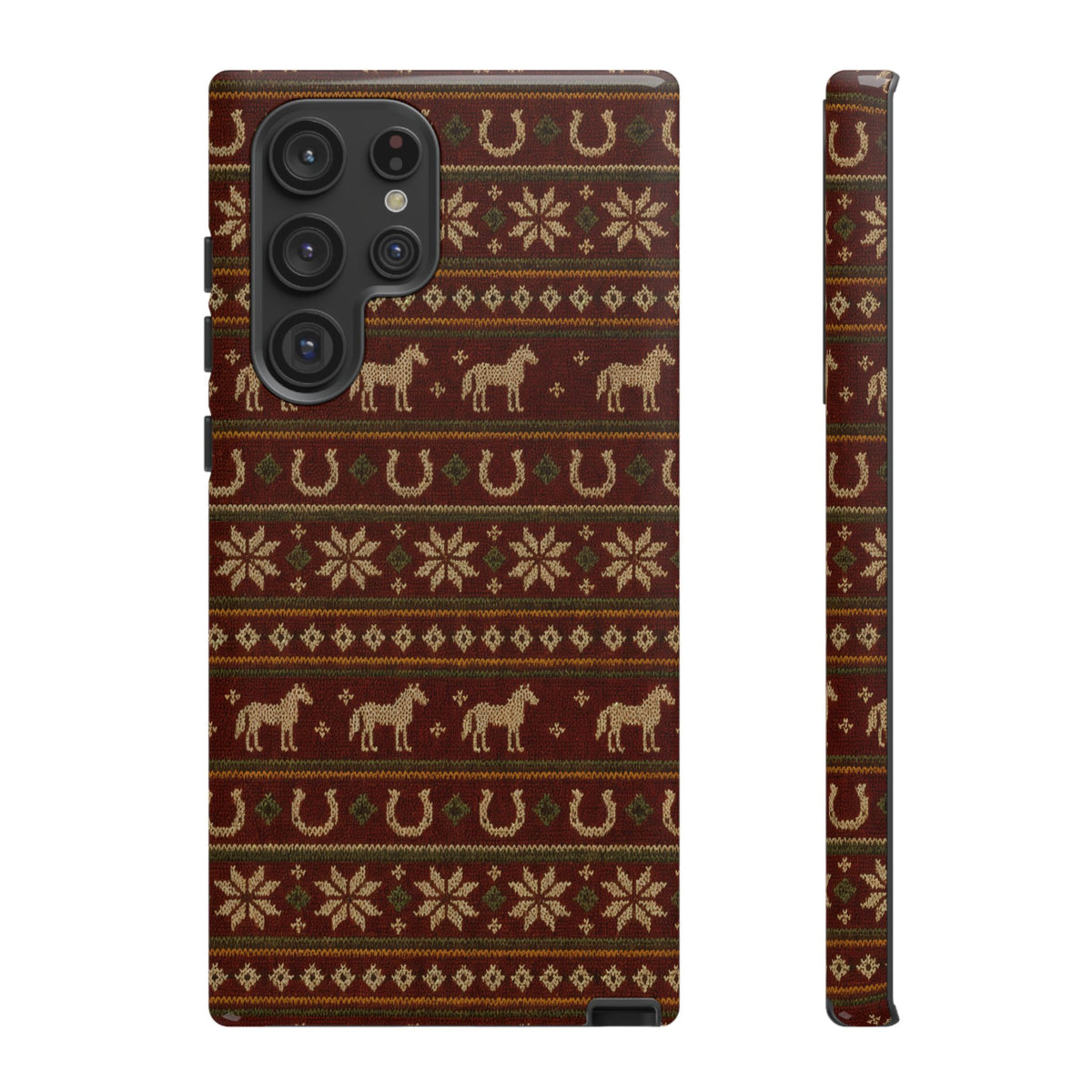 Fair Isle Horses Tough Case