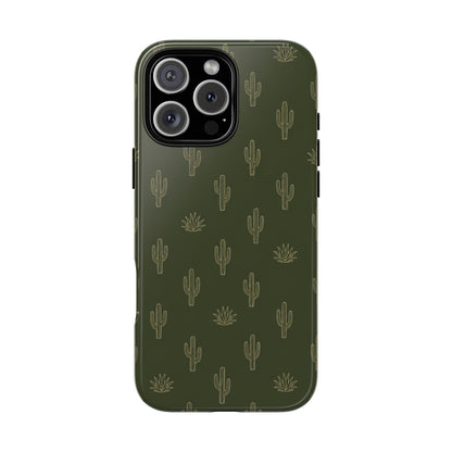 Green Cactus Tough Case