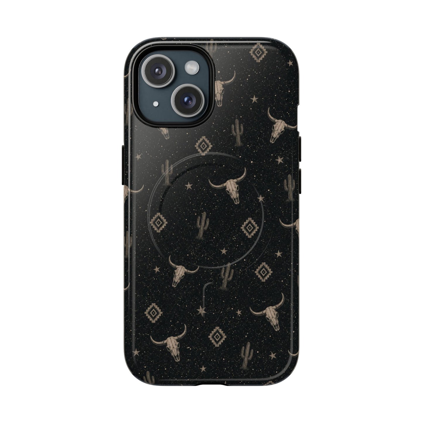 Midnight Longhorn Magnetic Case