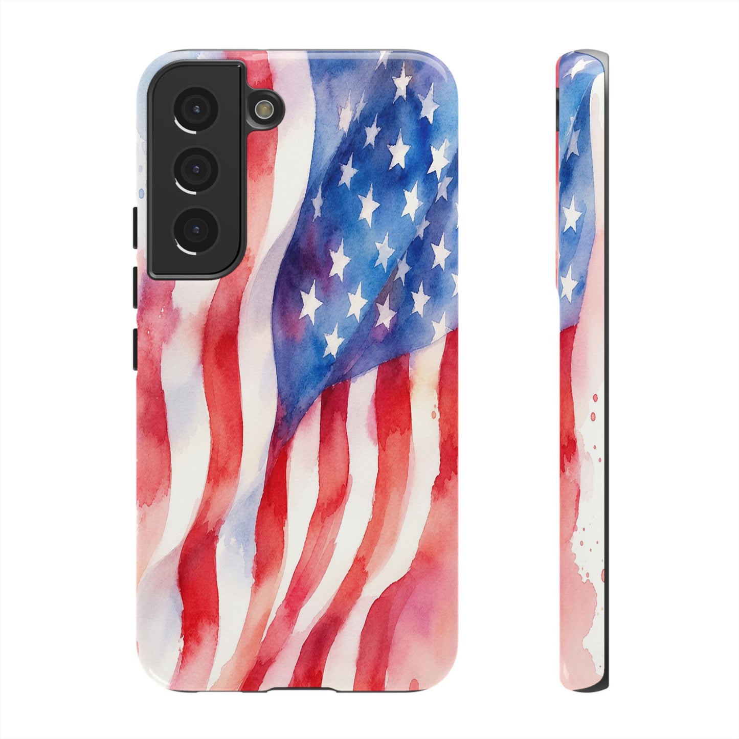 Watercolor Flag Tough Case