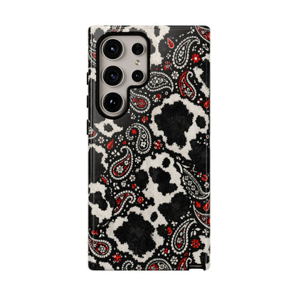 Paisley Cowhide Tough Case