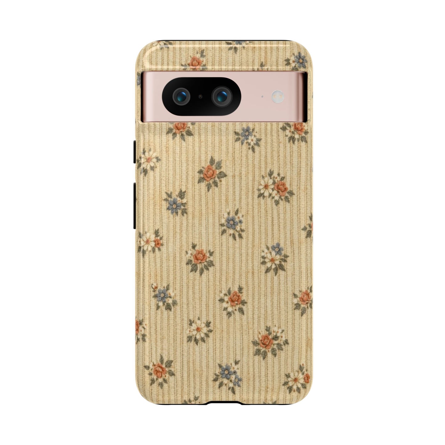 Striped Floral Tough Case