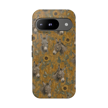 Donkey Sunflower Tough Case