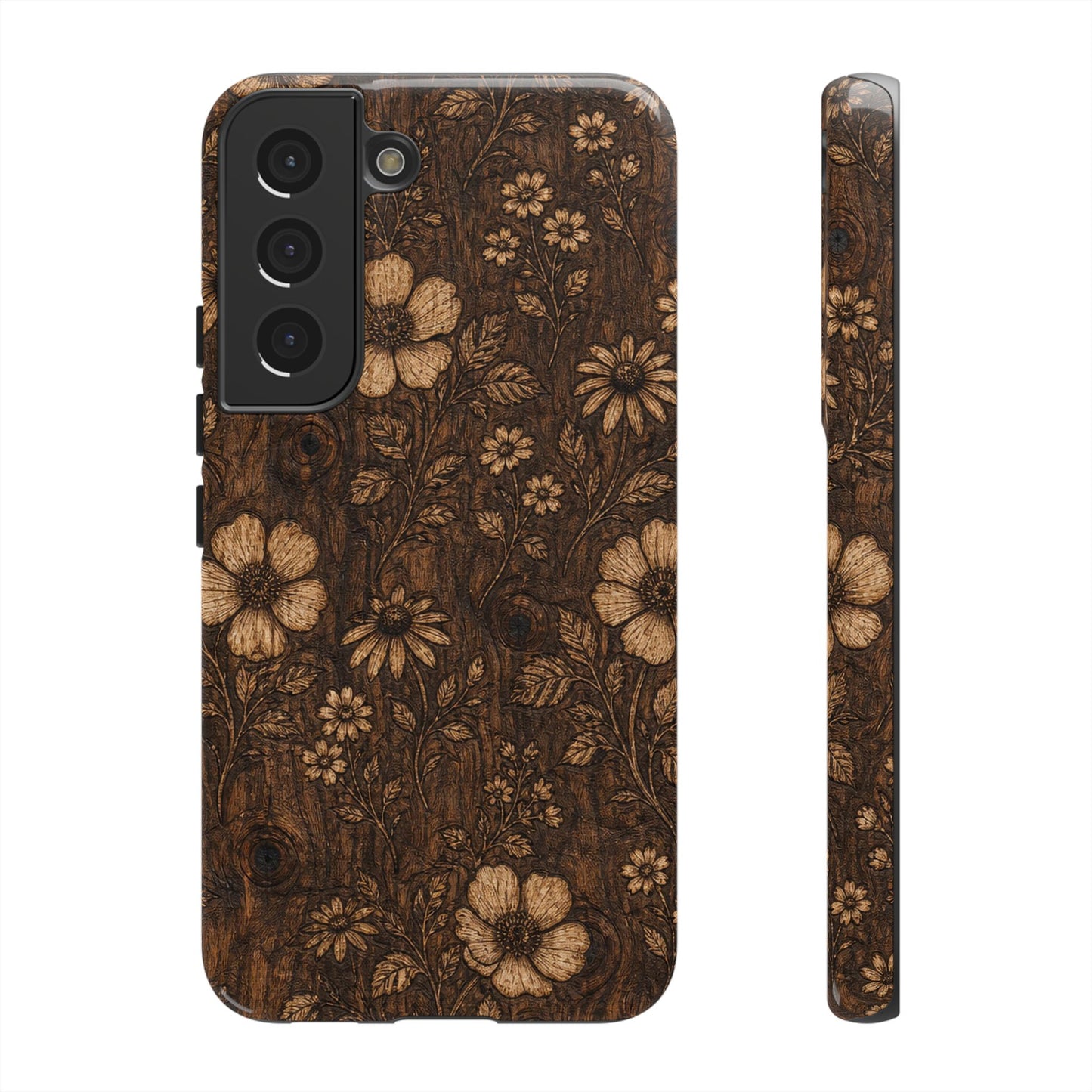 Floral Bark Tough Case