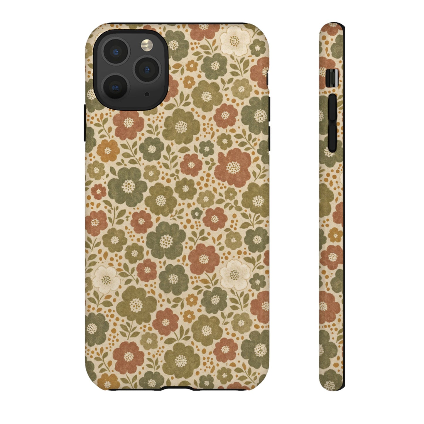 Retro Poppy Field Tough Case
