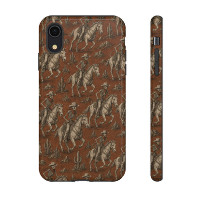 Skeleton Cowboy Ride Tough Case