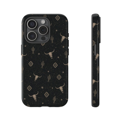 Midnight Longhorn Tough Case