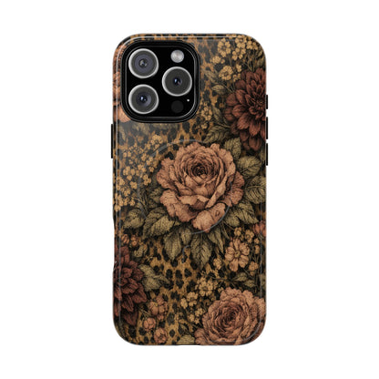 Leopard Bloom Magnetic Case