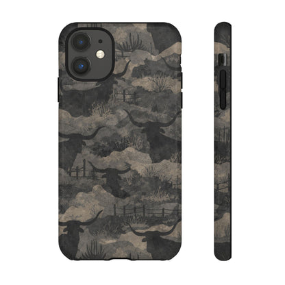 Camo Longhorns Tough Case