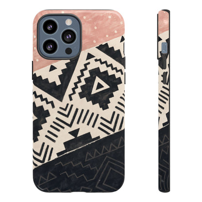 Blush Aztec Tough Case