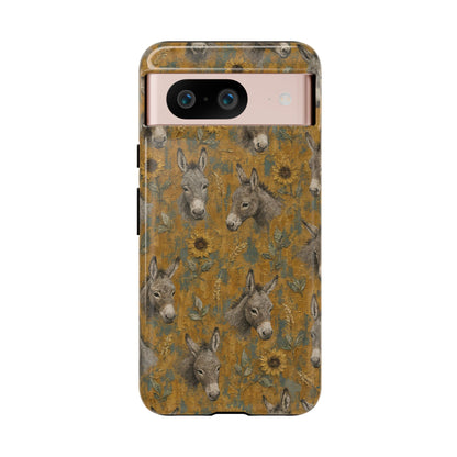 Donkey Sunflower Tough Case