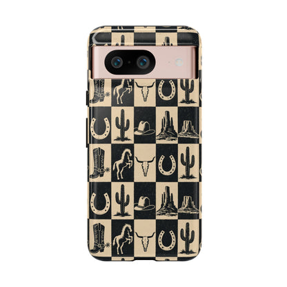 Western Checkerboard Tough Case
