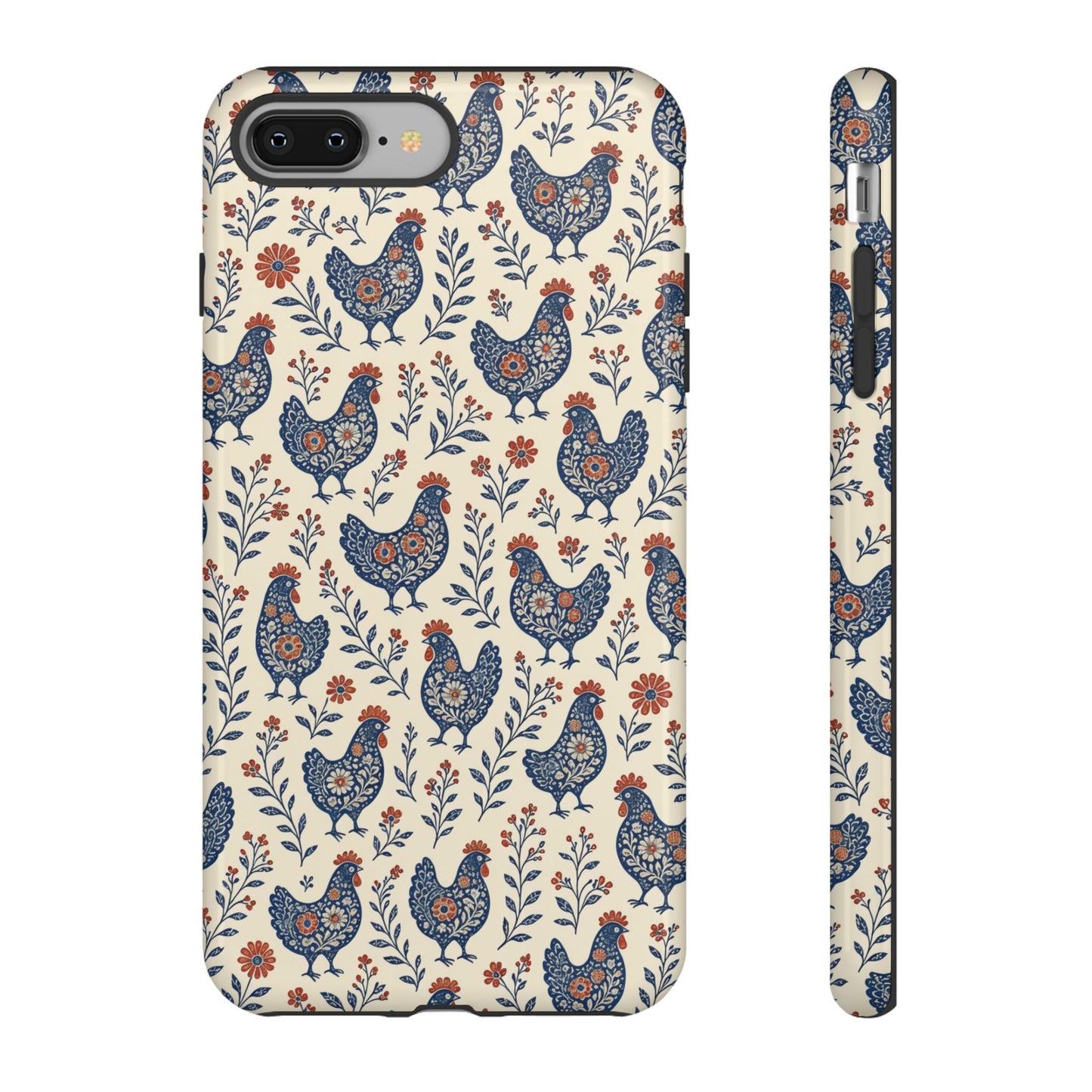 Folk Hens Tough Case