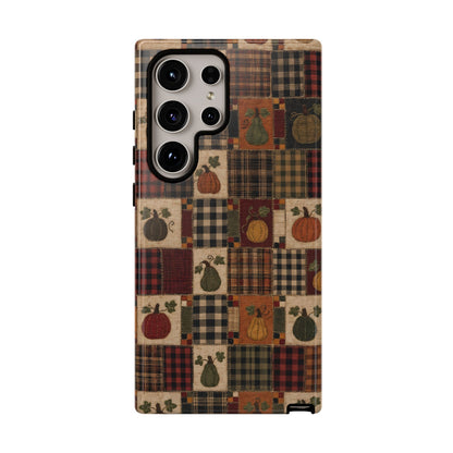 Plaid Pumpkin Tough Case