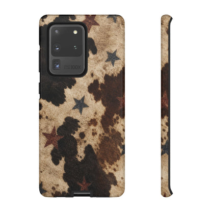 Stars And Cowhide Tough Case