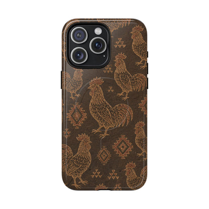 Aztec Rooster Magnetic Case