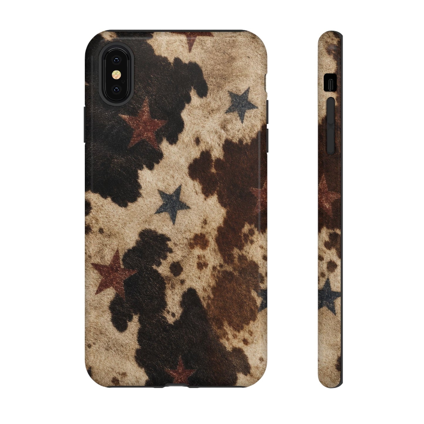 Stars And Cowhide Tough Case