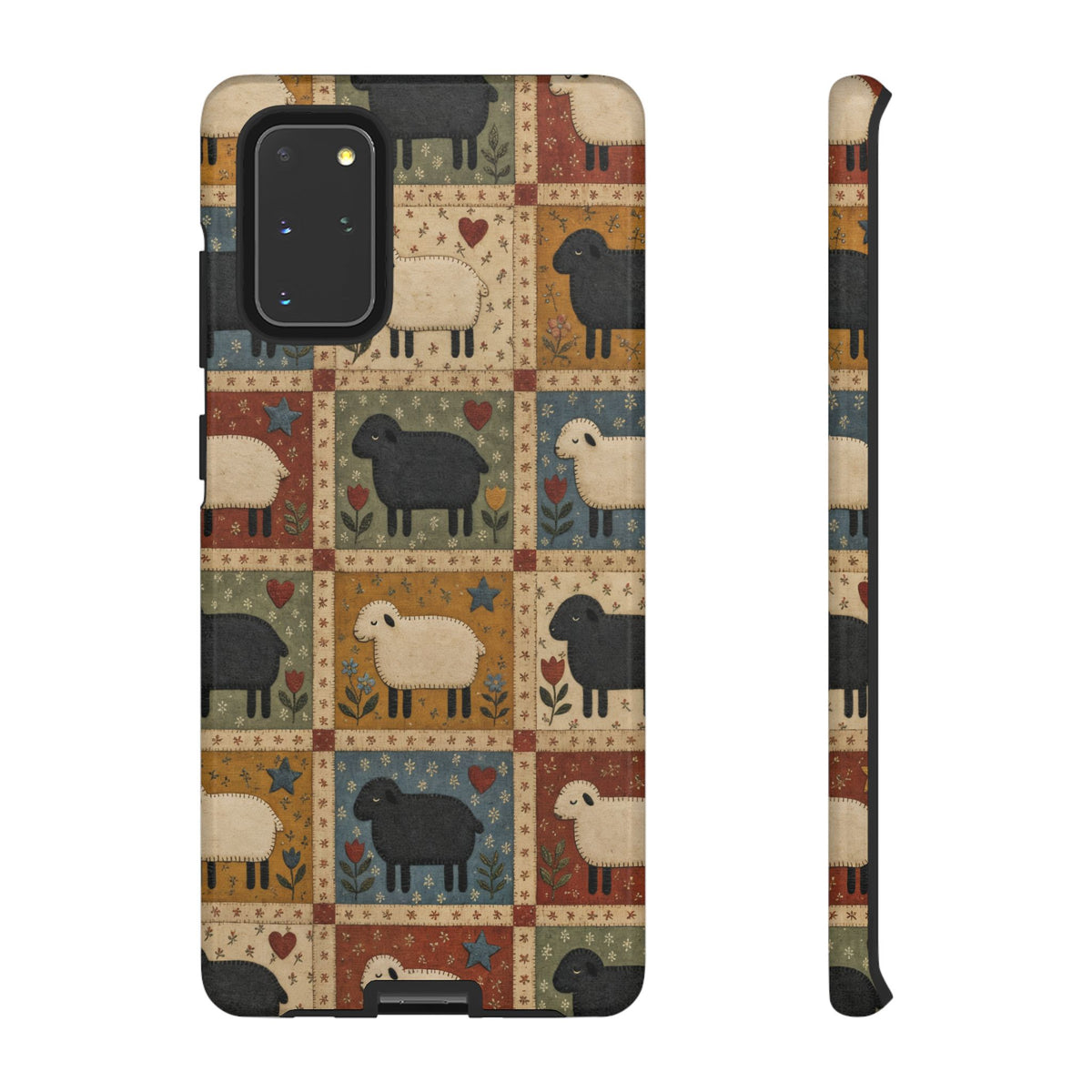 Sheep Quilt Tough Case
