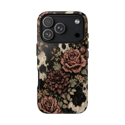 Cowhide Bloom Tough Case