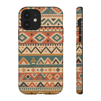 Stacked Aztec Tough Case