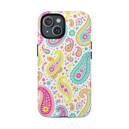 Neon Paisley Magnetic Case