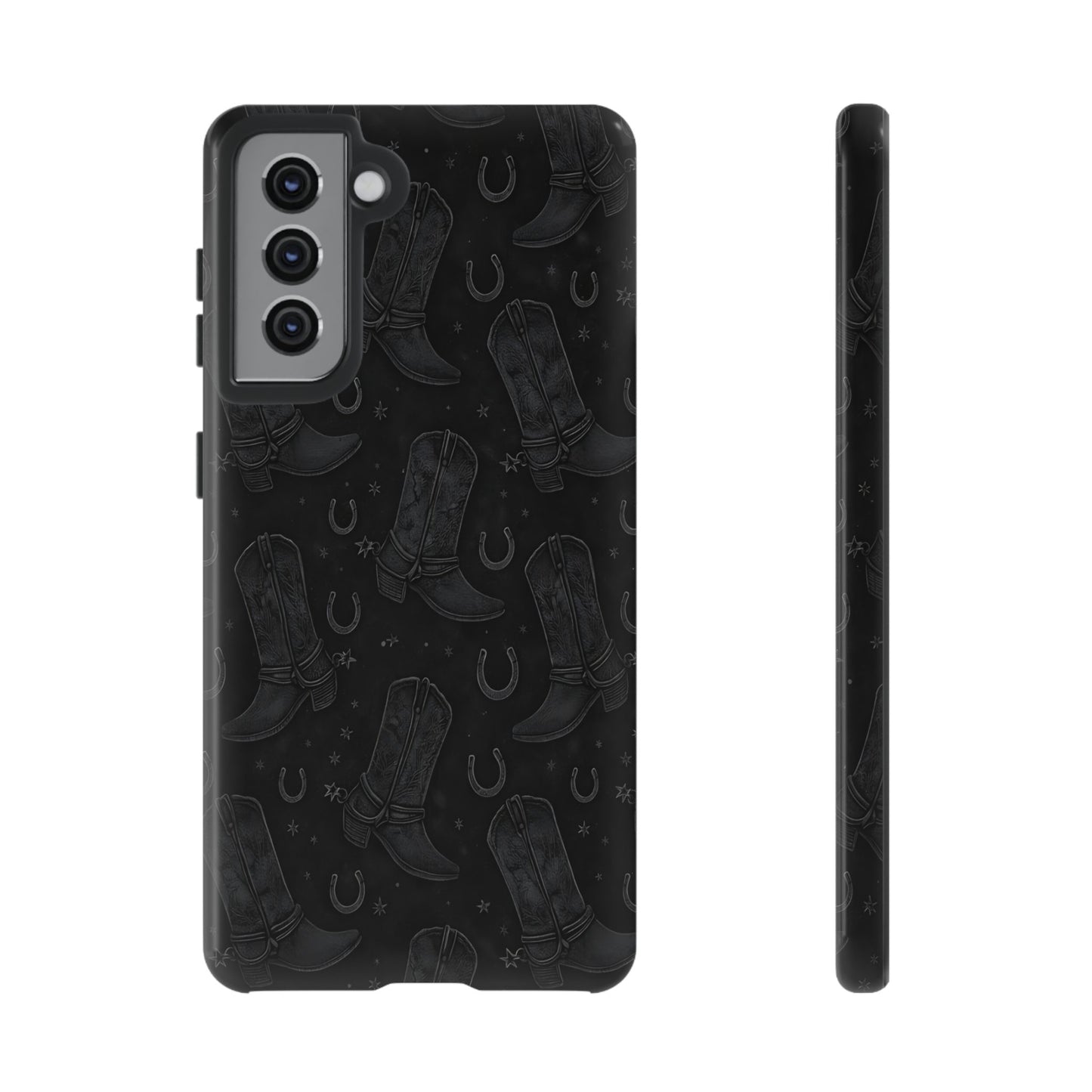 Western Noir Boots Tough Case