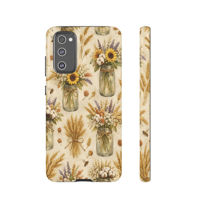 Wheat + Mason Jars Tough Case
