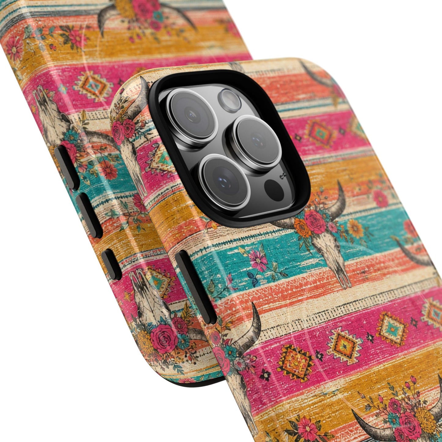 Serape Skull Magnetic Case