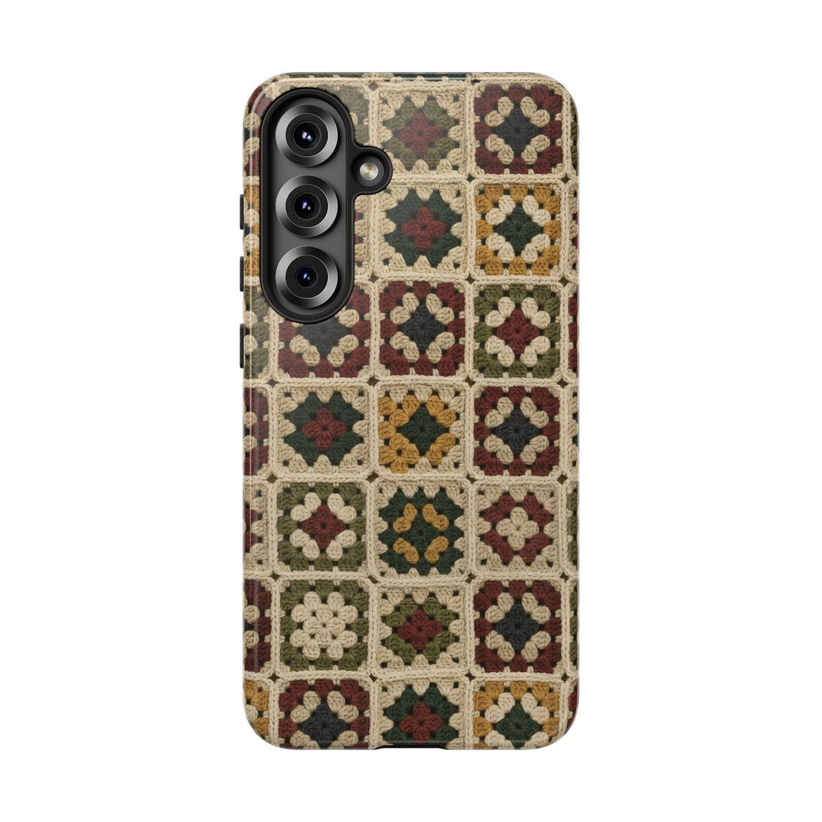 Christmas Granny Square Tough Case