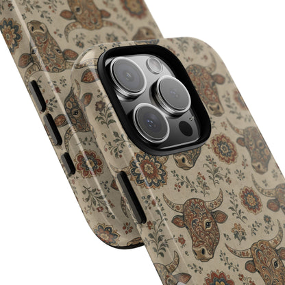 Folk Longhorn Tough Case