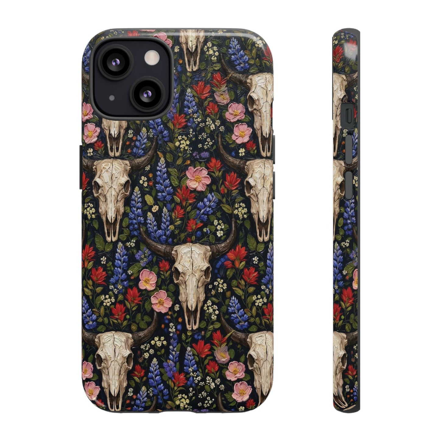 Floral Skull Tough Case