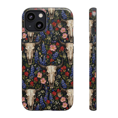 Floral Skull Tough Case