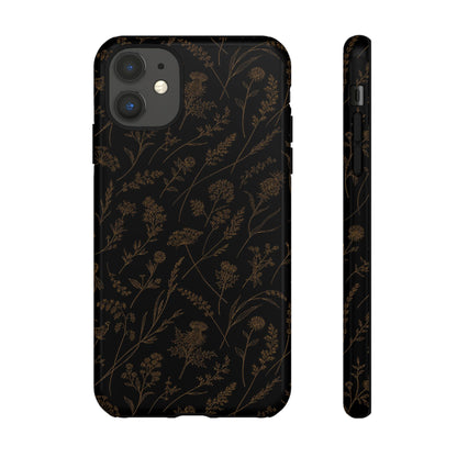 Gold Wildflowers Tough Case